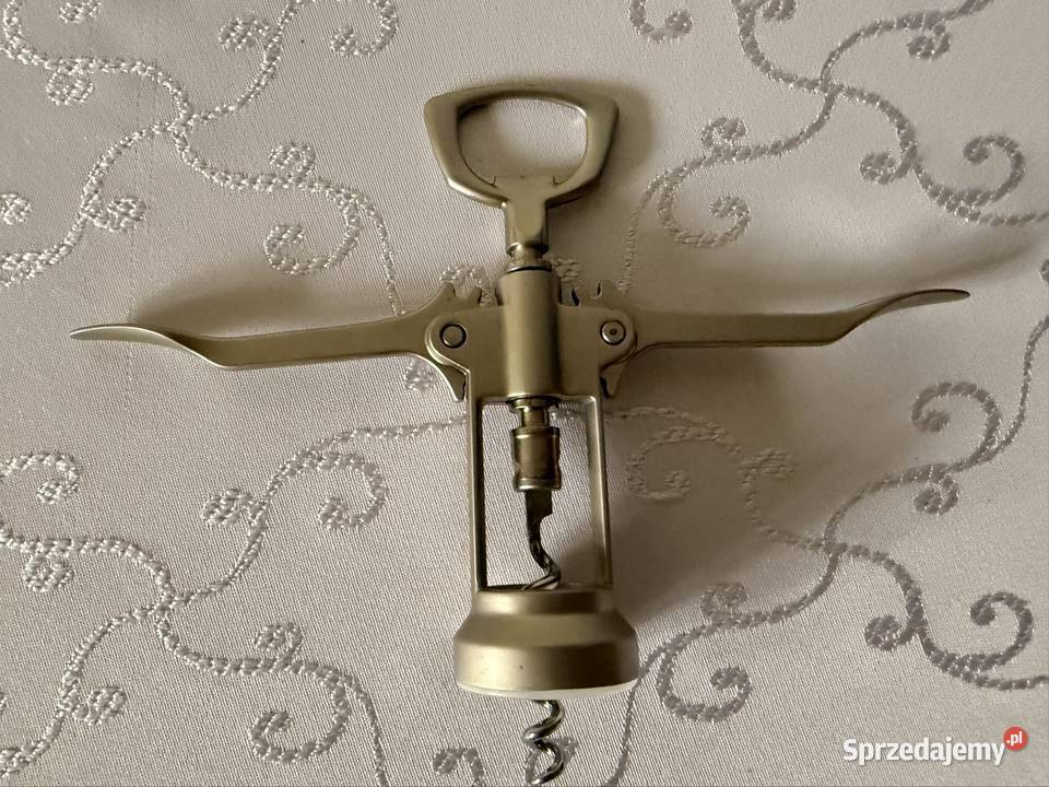 Korkociąg skrzydłowy metalowy motylkowy do wina Dom i Ogród śląskie