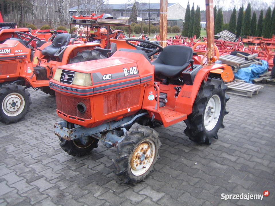 Kubota B40 4x4 do ogrodu sadu tunelu nie tz4k14