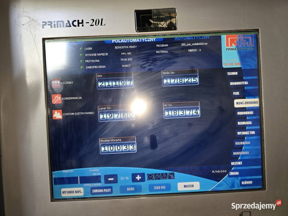 Wycinarka laserowa Platino 1530 Łódź