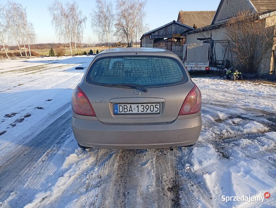 Nissan Almera 15 bg beżowy Gorzów Śląski