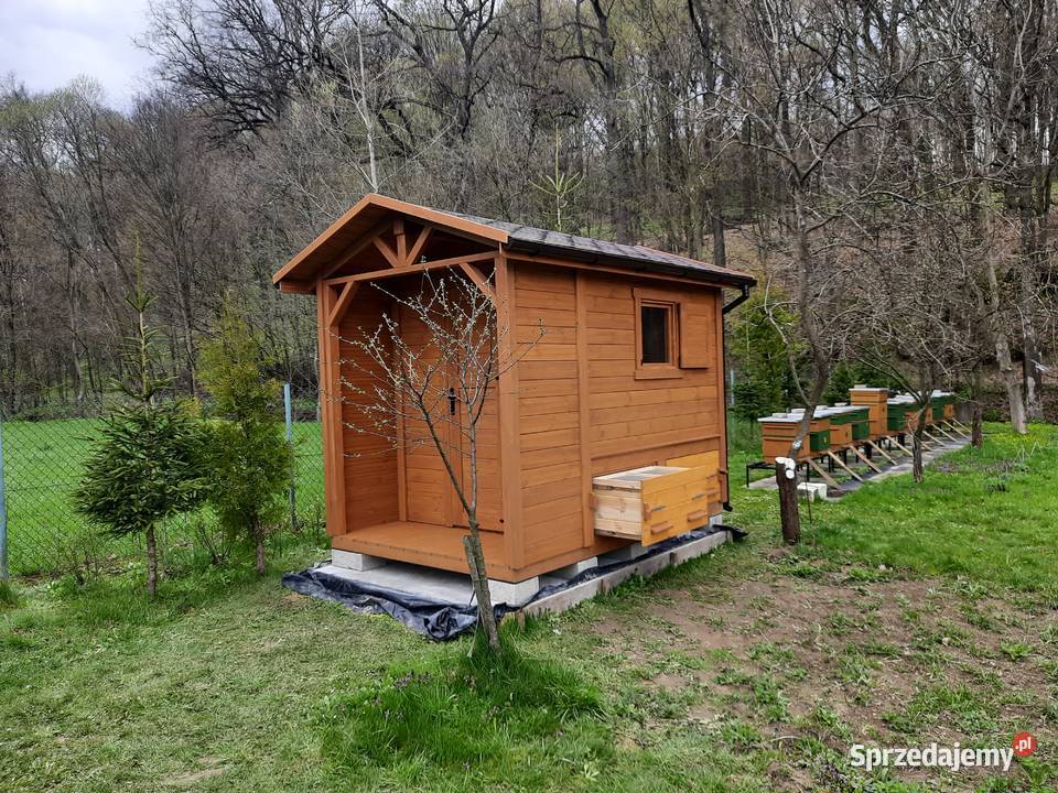 Domek do apiterapii apiterapia uloterapia Architektura ogrodowa Radomsko