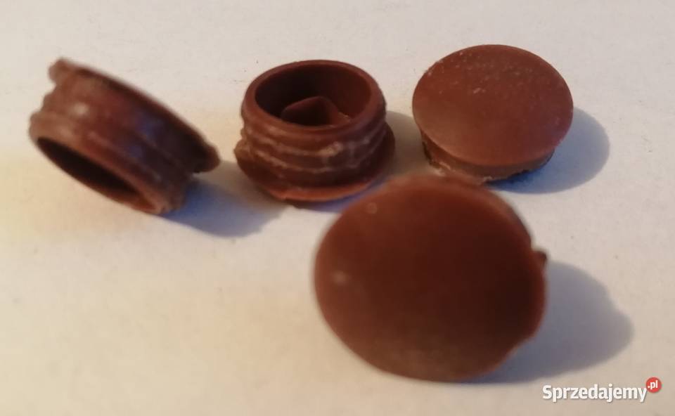 Zaślepki otworów zaślepka brązowa meblowa 4