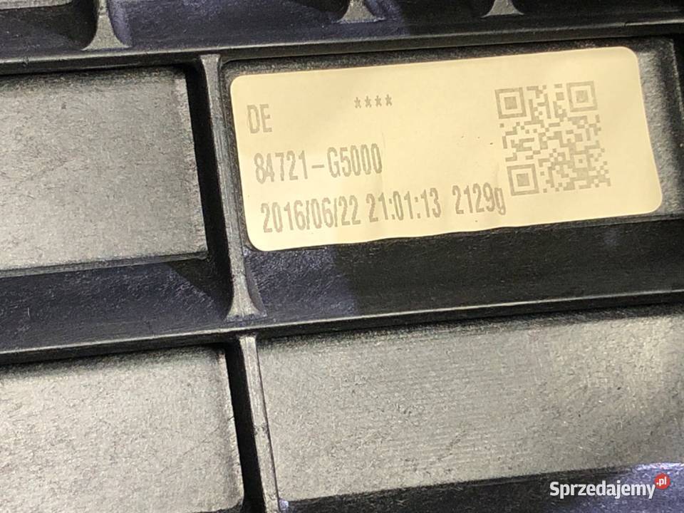 KOKPIT Z PODUSZKĄ PASAŻERA KIA NIRO Minivan