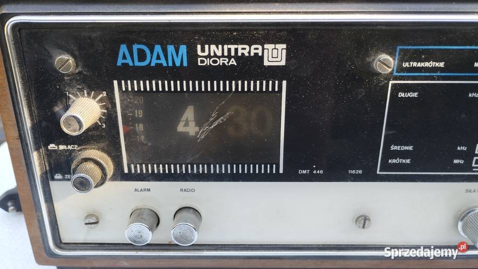Radio z zegarem Unitra ADAM Wrocław sprzedam