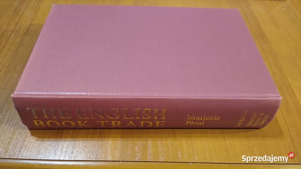 The English book trade by Marjorie Plant Gdańsk