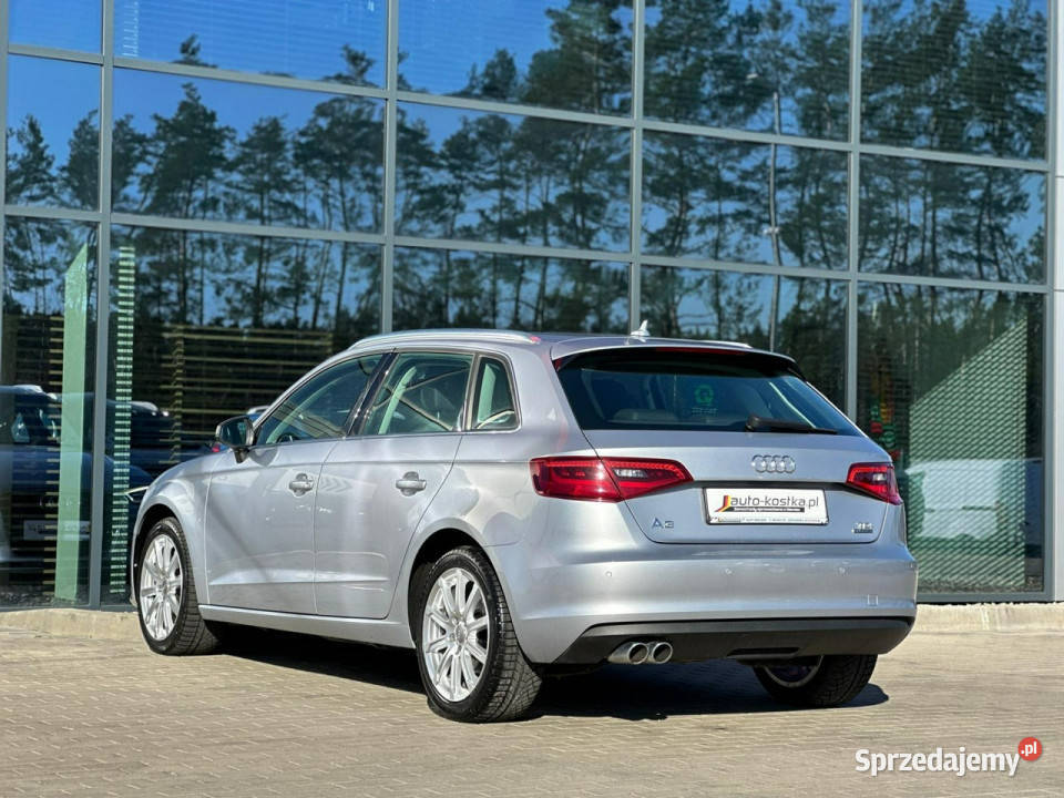 Audi A3 Sportback 8xAlu Bixenon LED Półskóra relingi dachowe Kąty Opolskie sprzedam