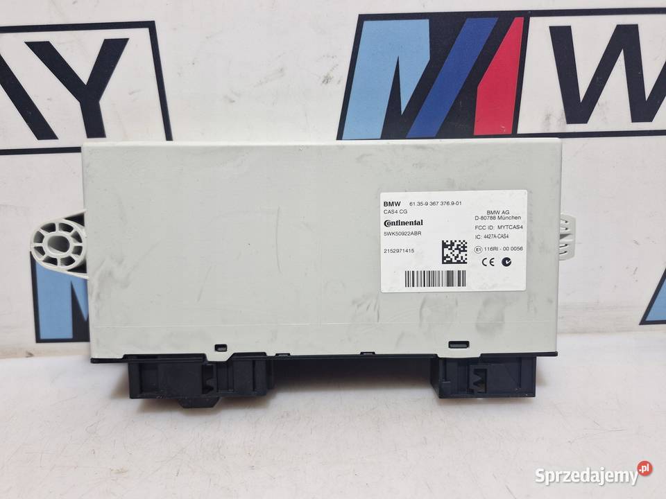 BMW F01 F10 F12 X3 F25 MODUL STEROWNIK CAS CAS4 dolnośląskie