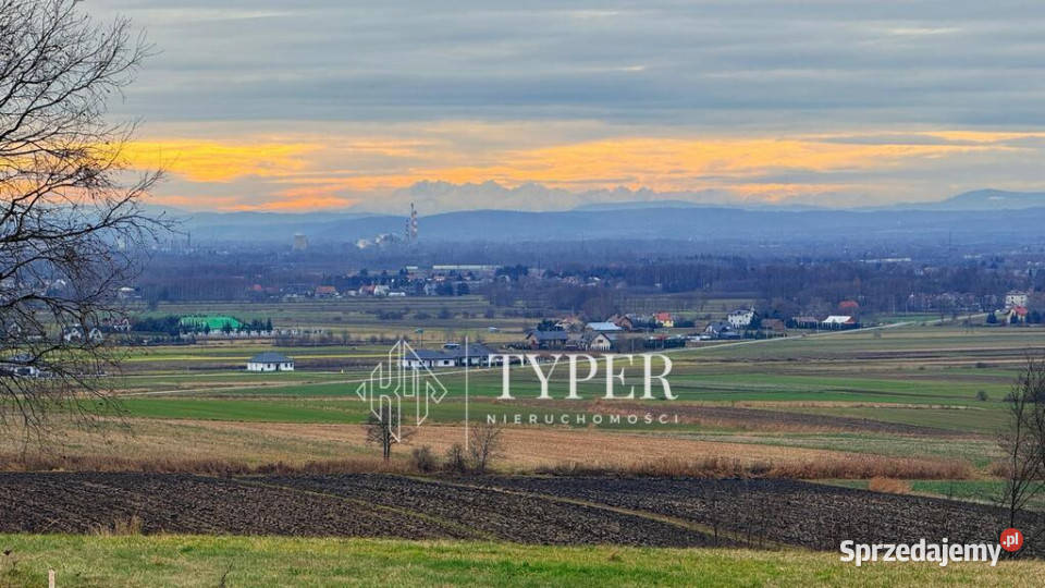 Na sprzedaż działka w Łukowej z widokiem na Tatr asfalt Łukowa