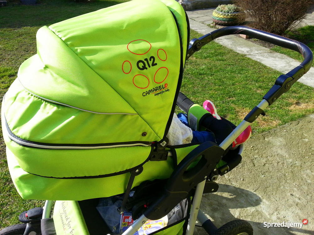 wózek camarelo q12 2w1 Rozkładane siedzisko  mazowieckie Staroźreby sprzedam
