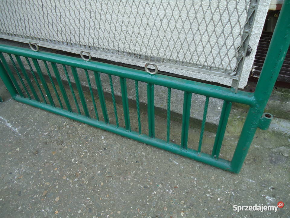 Brama na posesje 3 szkrzydła stalowa używana skrzydłowa małopolskie Nowy Sącz