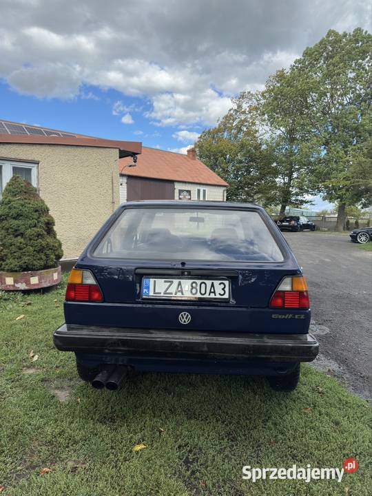 Volkswagen Golf MK2 13nz 1990 170 przebiegu Miączyn