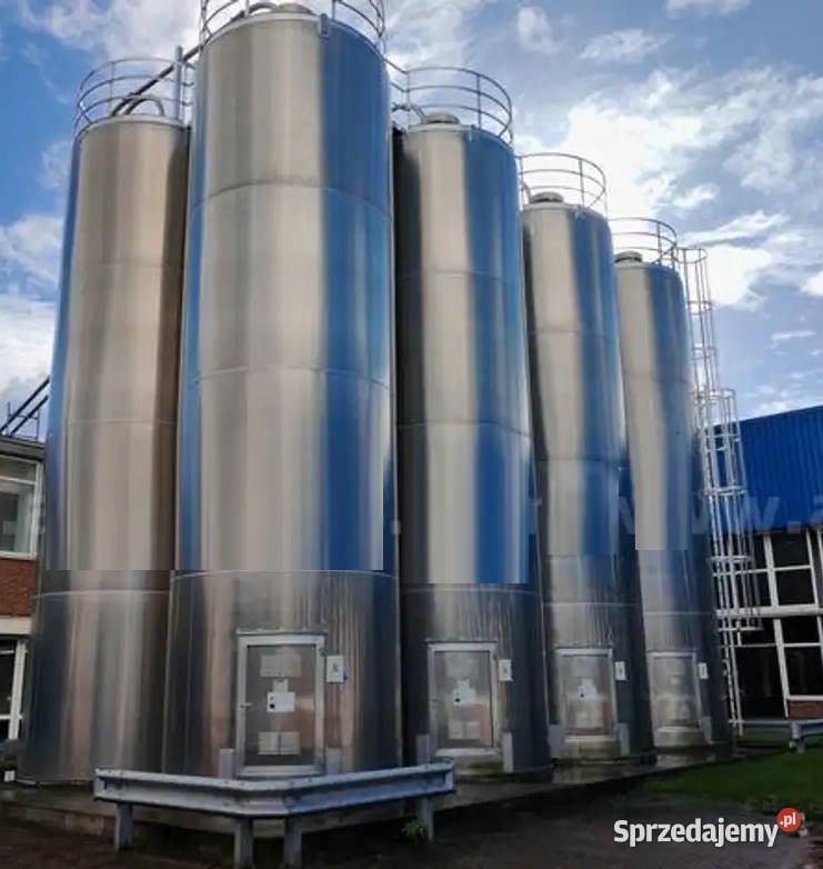 Silos silosy aluminiowe do granulatu tworzywa o