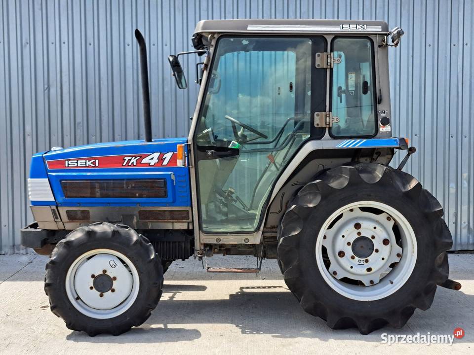 Traktorek traktor ISEKI TK41D 40 44 Klimatyzacja Napęd 4x4 Małuszyn