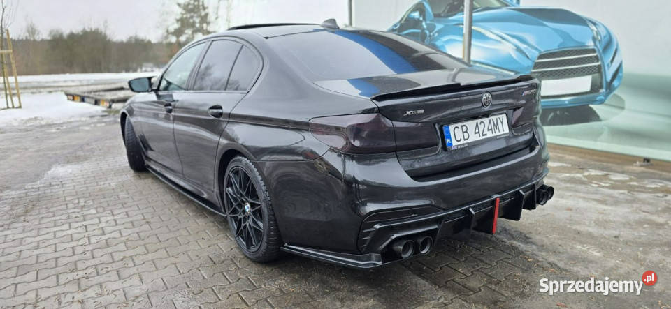 BMW M550i G30G31 2017 czarny mazowieckie Karczew
