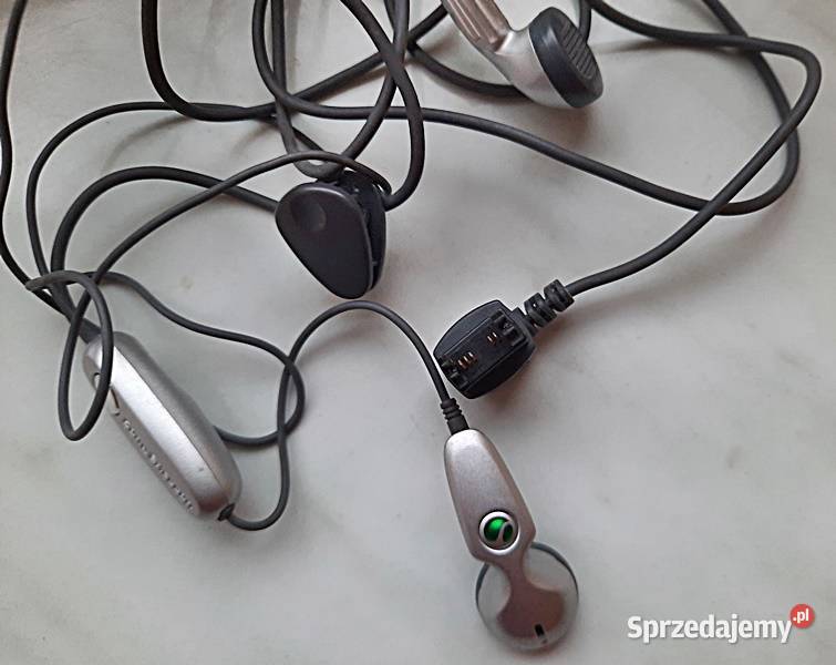 Słuchawka douszna do telefonu Sony Ericcson wielkopolskie Ostrów Wielkopolski