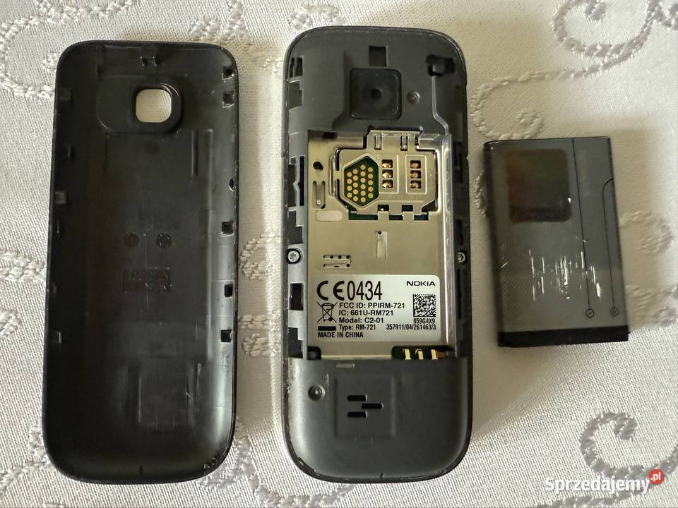 Telefon Komórkowy Nokia C201 Czarny Oryginalne śląskie Czerwionka-Leszczyny sprzedam