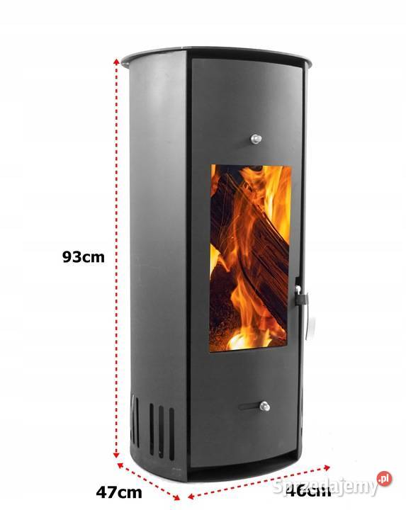 PIEC ARIEL 6KW PIECYK KOMINEK ECO STALOWY KOZA