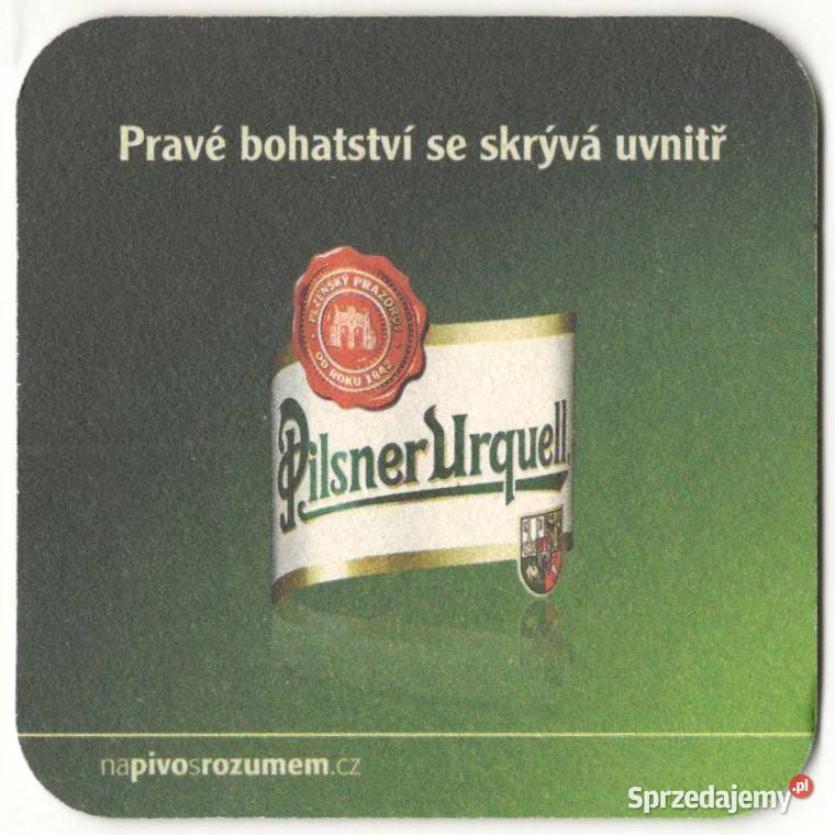 Pilsner Urquell podstawka do piwa 6 śląskie Gliwice