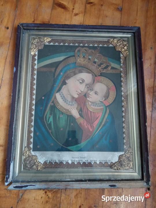 Święty obraz oleodruk Gdów