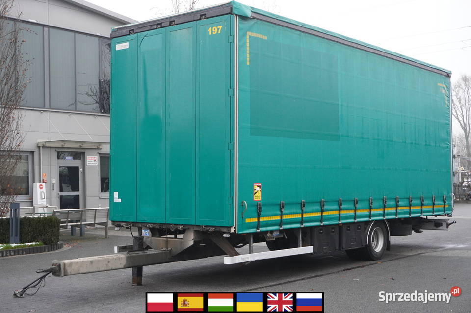 Przyczepa przejazdowa REDOS 19 EPAL 4 pełny VAT Kraków