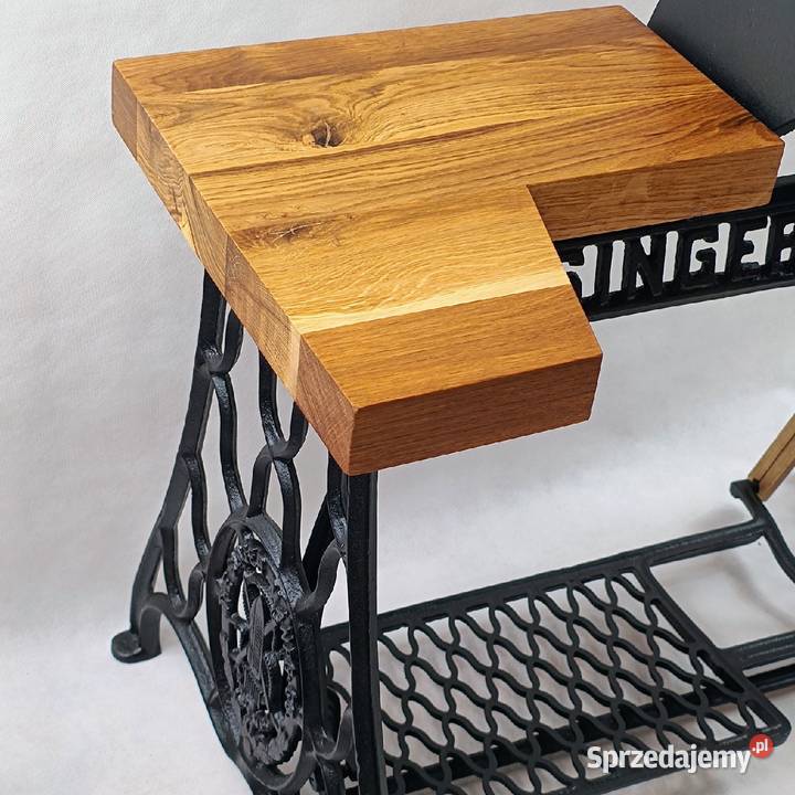 Blat blaty dębowe do stolika Singer z maszyny