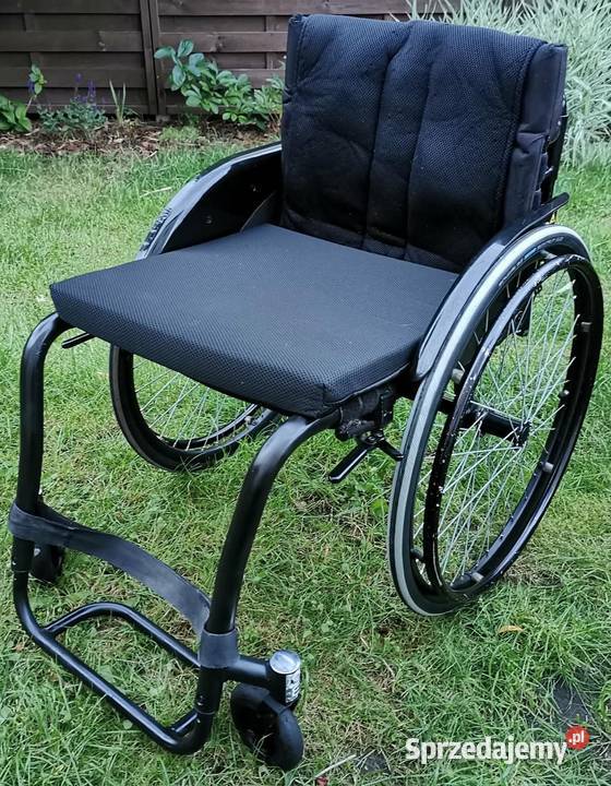 OKAZJA aluminiowy lekki aktywny wózek inwalidzki Poznań