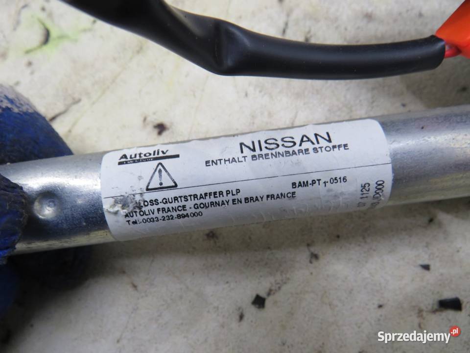 NAPINACZ DOPINACZ PASA PRZÓD QASHQAI J10