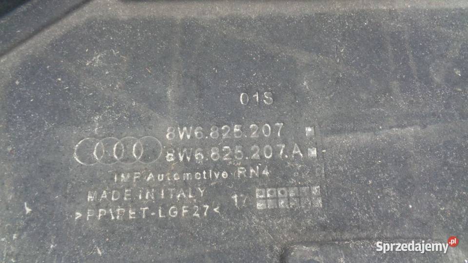 PŁYTA OSŁONA PODWOZIA KOMPLETNA AUDI A5 F5 8W6 Rakoniewice