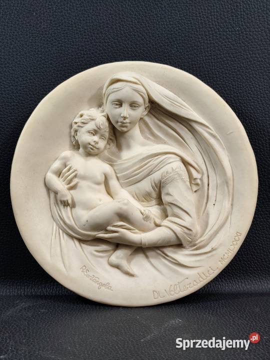 Madonnę z Dzieciątkiem Dante di Volteradici Figurki i rzeźby sprzedam