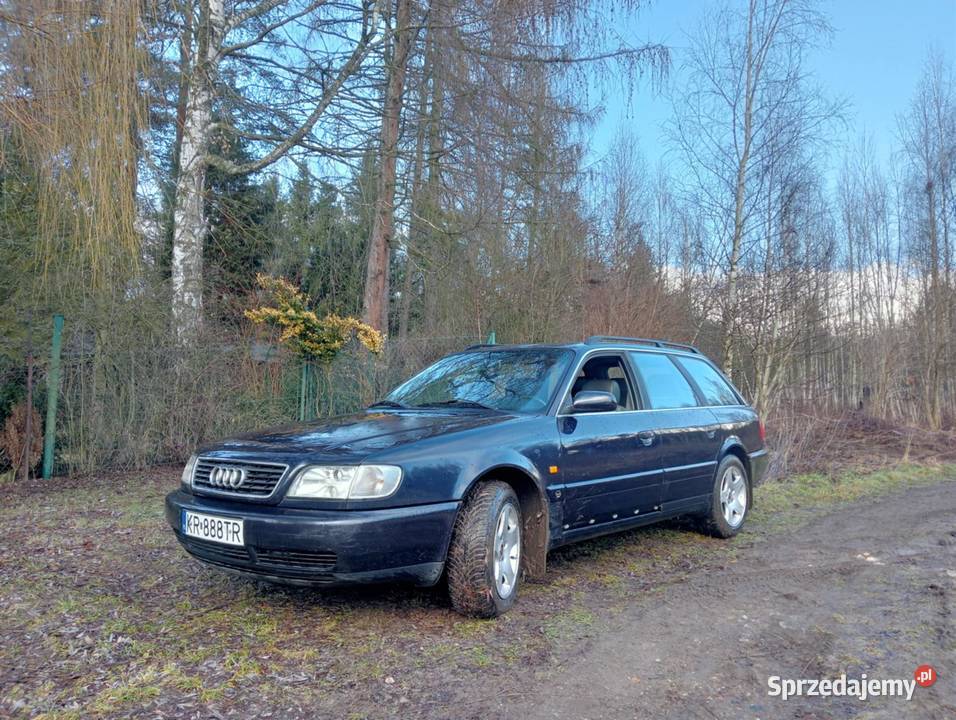 Audi A6 C4 25 TDI 140 1997 6 Biegów Jasna Skóra A6 małopolskie Kraków