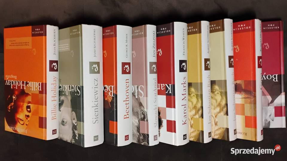 Kolekcja książek Wielkie biografie 24 tomy Ruda Śląska