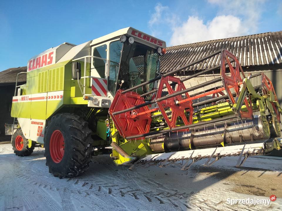 Claas dominator 98SL MAXI MF bizon lexion Racławice