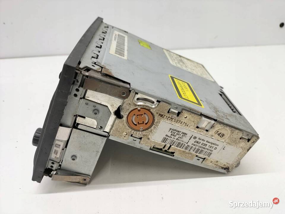 RADIO KOD DO RADIA 6N0035191D VW Volkswagen Golf