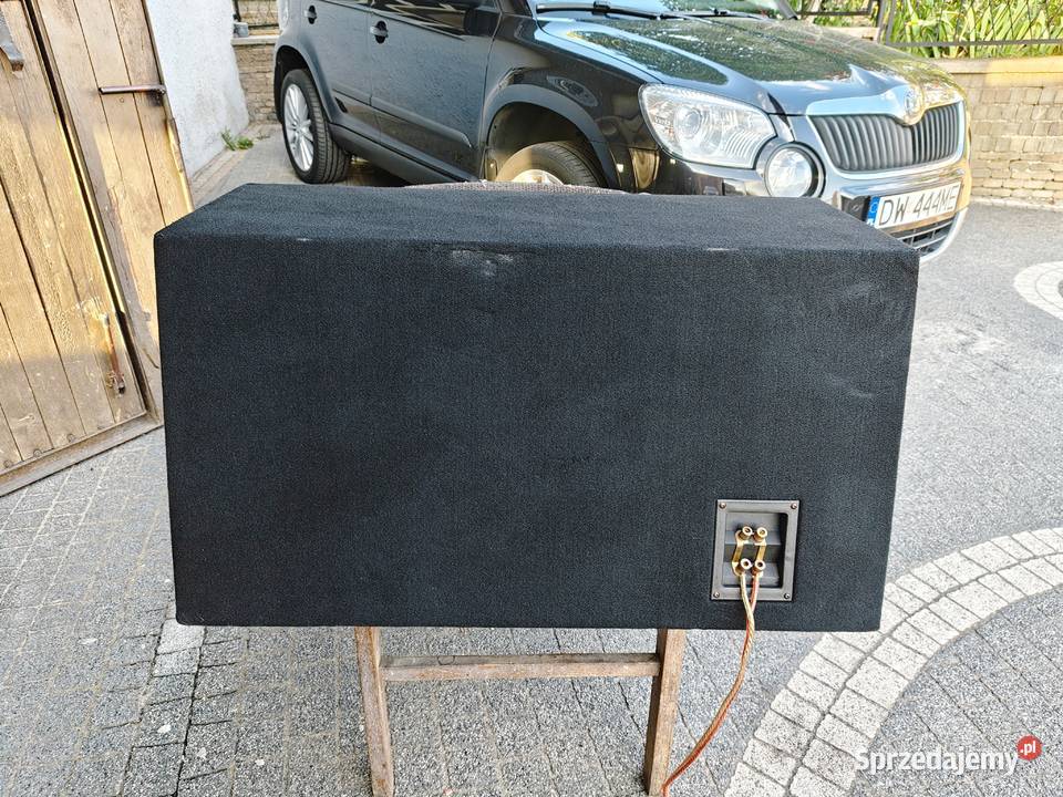 Skrzynia tuba basowa bassowa subwoofer dual 2x śląskie Niegowonice