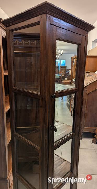 Wąska witrynaserwantka kolonialnaszer 465 sklep Dąbrowa Górnicza