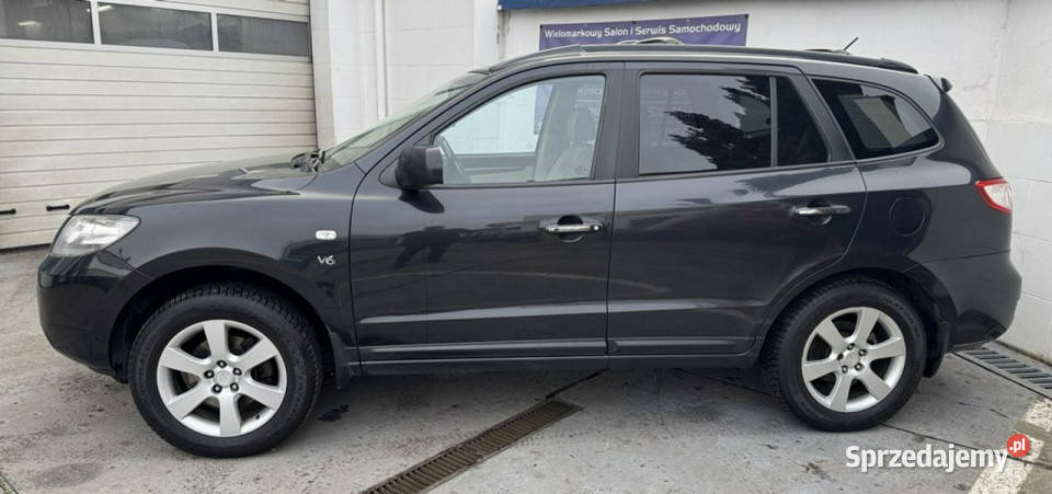 Hyundai Santa Fe V6 LPG Pisemna Gwarancja 12 ASR (kontrola trakcji) Konin