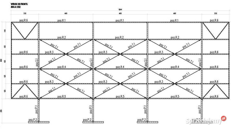 Reklama konstrukcja Pylon Bilbord autopstrada Czarny Las
