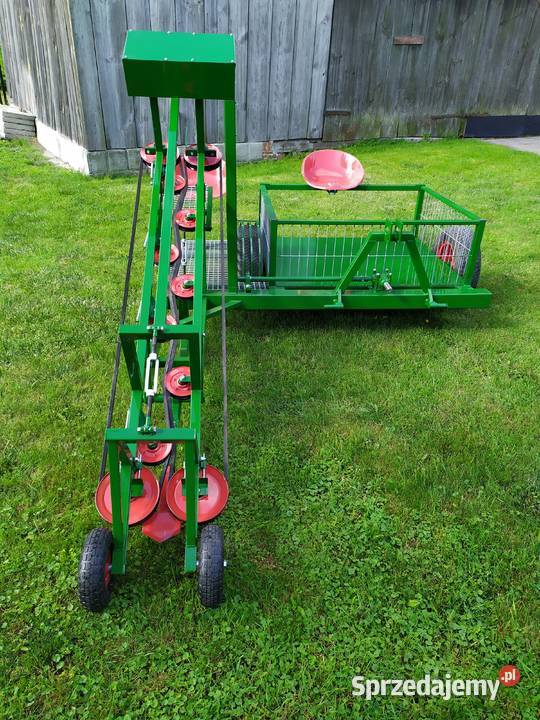 Kombajn do kopania czosnku kopaczka czosnek lubelskie Kasiłan