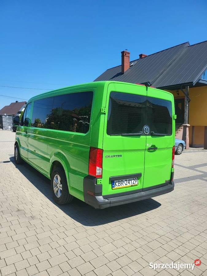 Volkswagen Crafter 9 osobowy przyciemniane szyby Tymowa
