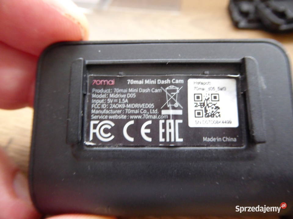 Wideorejestrator 70mai Mini Dash Cam Midrive D05