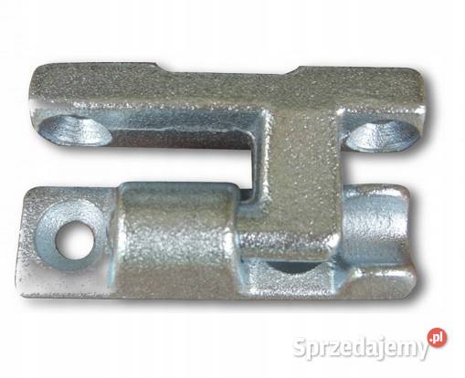 Zawias burty aluminiowej L90 kpl do wspawania Godzianów
