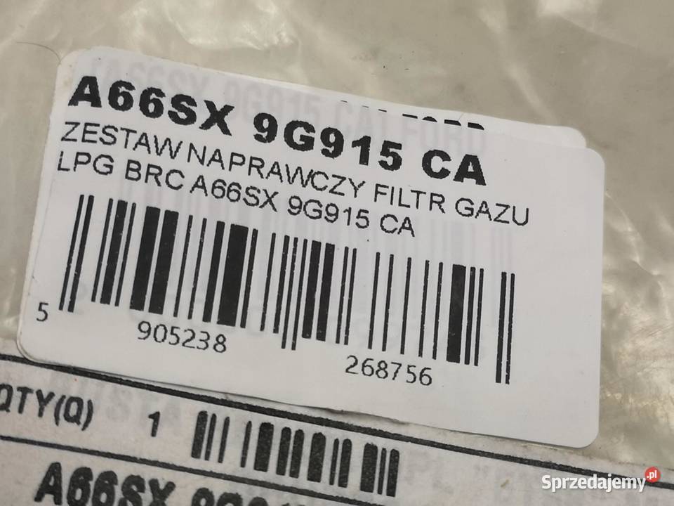 ZESTAW NAPRAWCZY FILTRA LPG FORD FOCUS MK2 Części samochodowe lubelskie