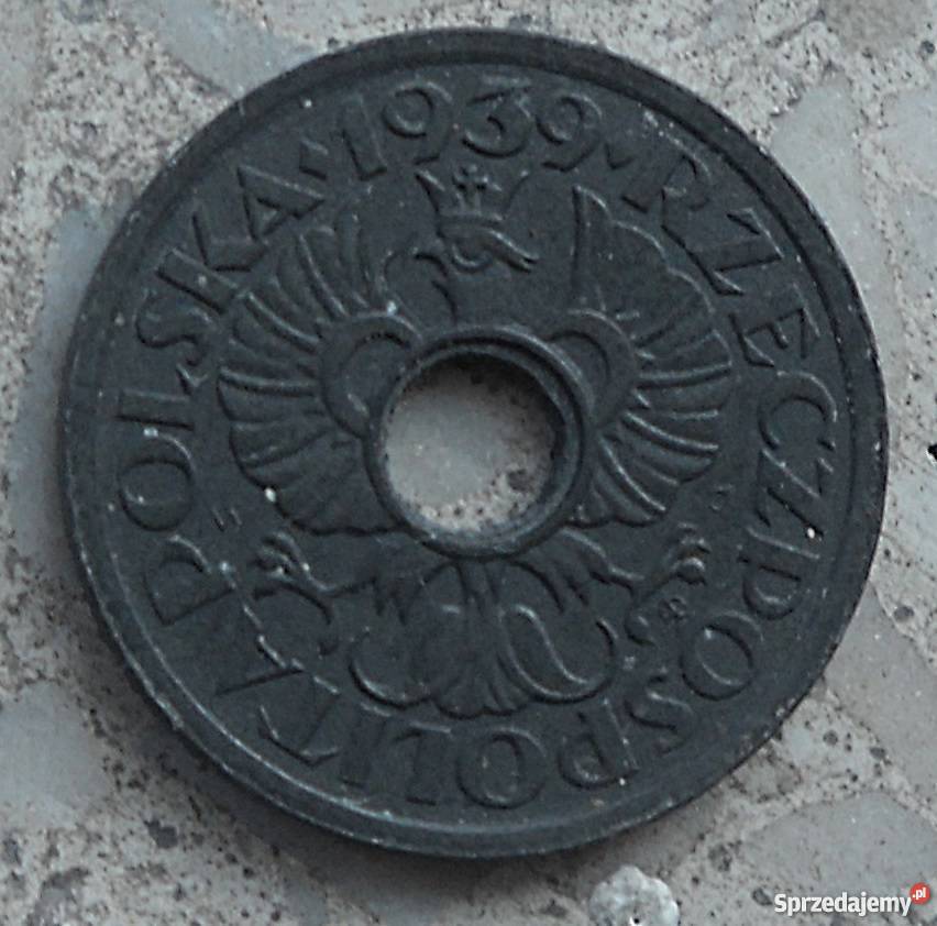 POLSKA5 GROSZY1939 r Z OTWOREMZN mazowieckie Legionowo sprzedam