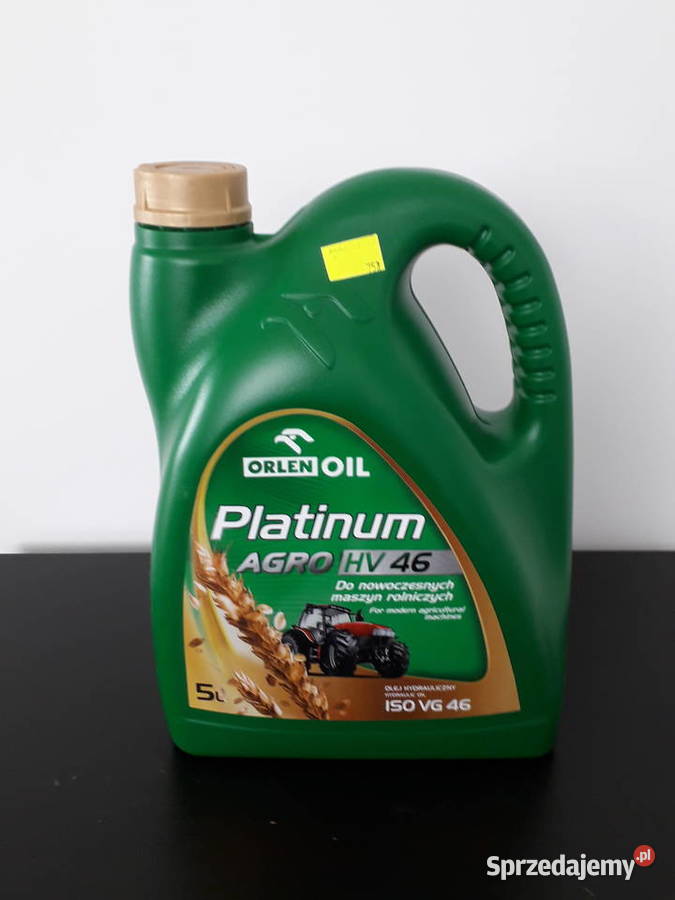 Olej hydrauliczny Platinum Agro HV46 5l wielkopolskie Drzonek