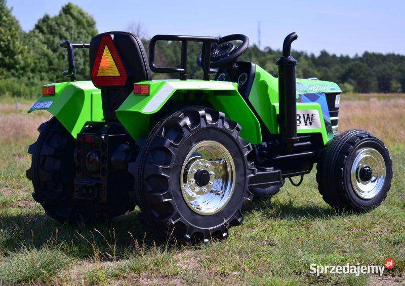 MEGA TRAKTOR BLAZIN NA AKUMULATOR Z PILOTEM Pojazdy elektryczne i spalinowe