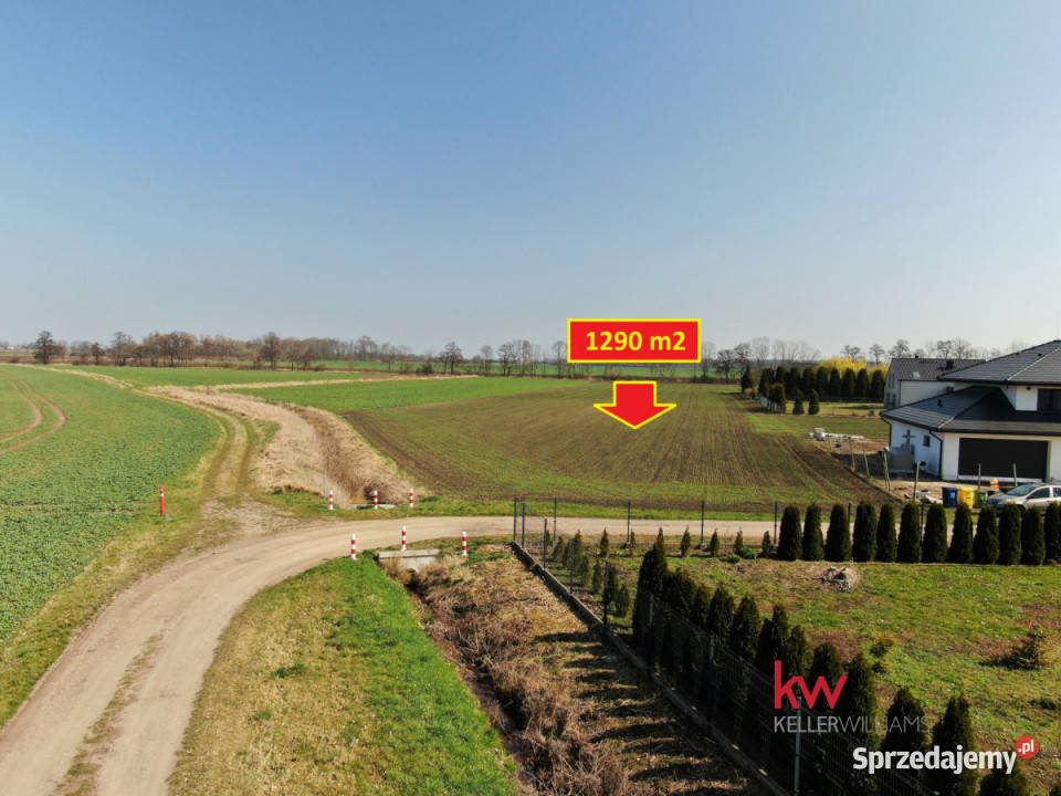 Działka do sprzedania 1294m2 Cieszyce Wiosenna Sprzedaż
