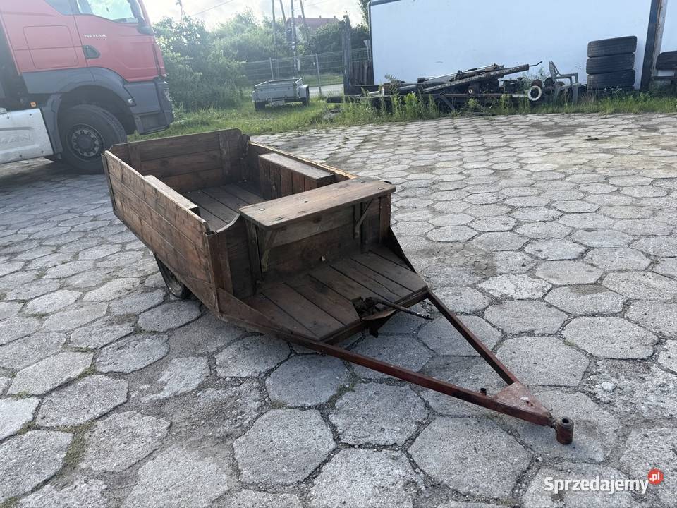 Przyczepka do traktorka dzika quada Terra Vari Toruń