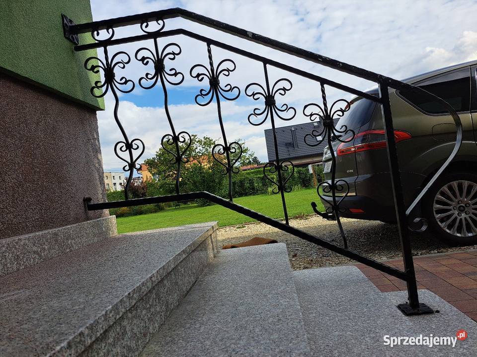Poręcz metalowa kuta śląskie Tychy sprzedam