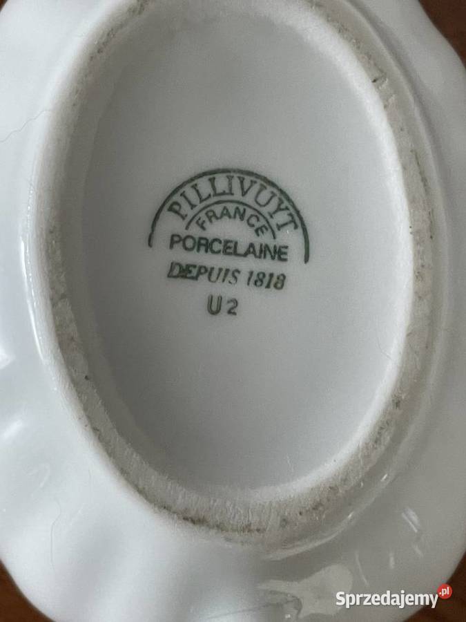 Sosjerka Pillivuyt vintage Francja Toruń