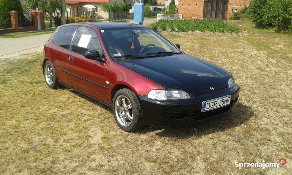 Honda Civic 1994r 188 14 D14A7 90 Tuning Gaz Zbaków Górny